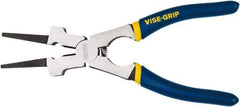 Irwin - 10" OAL, 2-3/4" Jaw Length x 3-1/2 Jaw Width, Side Cutting Welding Pliers - Combination Jaw - Apex Tool & Supply
