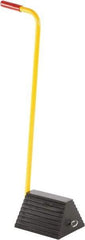 Vestil - 8" Wide x 36-9/16" High x 18" Deep, Rubber Wheel Chock - Apex Tool & Supply