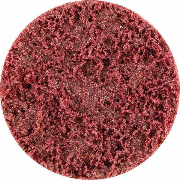 Norton - 4-1/2" Diam, Aluminum Oxide Hook & Loop Disc - Medium Grade, Nonwoven, - Apex Tool & Supply