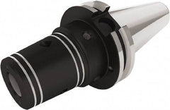 Seco - 1" Hole Diam, CAT50 Taper Shank Shrink Fit Tool Holder & Adapter - 82.55mm Projection, 48mm Nose Diam, Through Coolant - Exact Industrial Supply