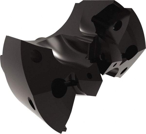 Allied Machine and Engineering - Series APX 57, 60mm Max Diam Pilot Insert Drill Head - T-A 1 Pilot Drill, 15/16" Pilot Drill Diam, 2 Nonpilot Inserts - Apex Tool & Supply