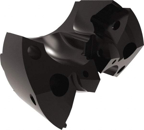 Allied Machine and Engineering - Series APX 51, 52mm Max Diam Pilot Insert Drill Head - T-A 1 Pilot Drill, 25/32" Pilot Drill Diam, 2 Nonpilot Inserts - Apex Tool & Supply