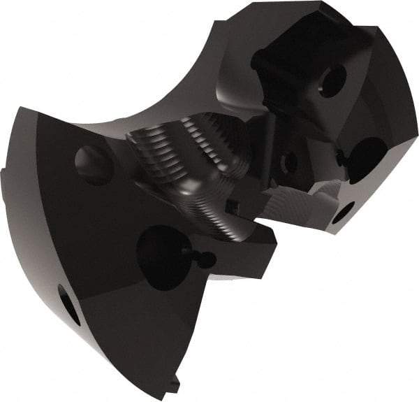Allied Machine and Engineering - Series APX 51, 56mm Max Diam Pilot Insert Drill Head - GEN3SYS 22 Pilot Drill, 15/16" Pilot Drill Diam, 2 Nonpilot Inserts - Apex Tool & Supply