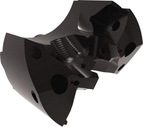 Allied Machine and Engineering - Series APX 57, 58mm Max Diam Pilot Insert Drill Head - GEN3SYS 22 Pilot Drill, 29/32" Pilot Drill Diam, 2 Nonpilot Inserts - Apex Tool & Supply