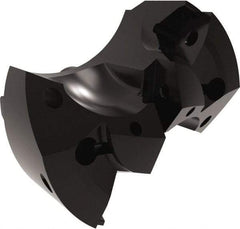 Allied Machine and Engineering - Series APX 63, 69.06mm Max Diam Pilot Insert Drill Head - T-A 2 Pilot Drill, 1-5/16" Pilot Drill Diam, 2 Nonpilot Inserts - Apex Tool & Supply