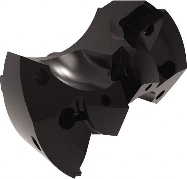 Allied Machine and Engineering - Series APX 63, 69.85mm Max Diam Pilot Insert Drill Head - T-A 2 Pilot Drill, 1-5/16" Pilot Drill Diam, 2 Nonpilot Inserts - Apex Tool & Supply