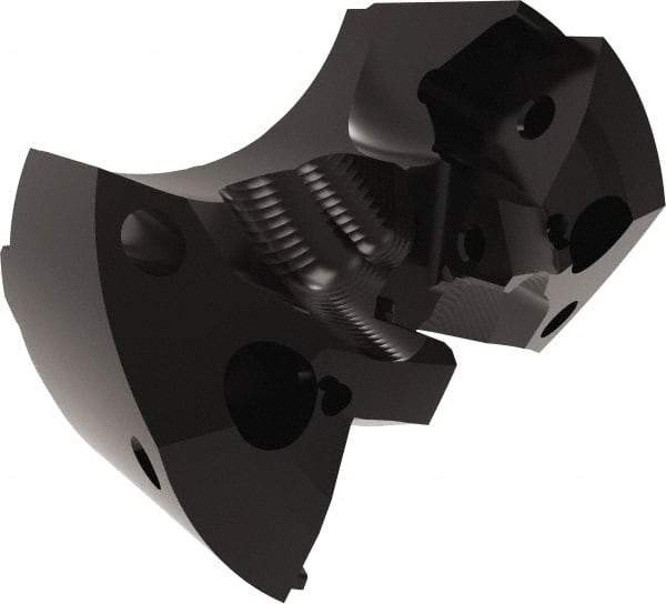 Allied Machine and Engineering - Series APX 51, 52.39mm Max Diam Pilot Insert Drill Head - GEN3SYS 18 Pilot Drill, 25/32" Pilot Drill Diam, 2 Nonpilot Inserts - Apex Tool & Supply