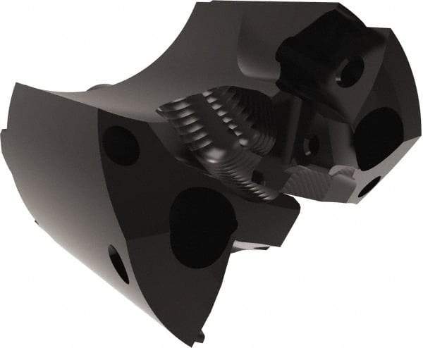 Allied Machine and Engineering - Series APX 38, 38mm Max Diam Pilot Insert Drill Head - GEN3SYS 15 Pilot Drill, 5/8" Pilot Drill Diam, 2 Nonpilot Inserts - Apex Tool & Supply