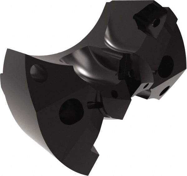 Allied Machine and Engineering - Series APX 89, 94mm Max Diam Pilot Insert Drill Head - T-A 2 Pilot Drill, 1-1/4" Pilot Drill Diam, 2 Nonpilot Inserts - Apex Tool & Supply