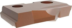 Allied Machine and Engineering - 1-1/4" Diam x 3/16" Thick, Seat Code 2, 90° Included Angle Spade Drill Insert - AM200 Coated, Cobalt, Grade Super Cobalt, Series T-A - Apex Tool & Supply