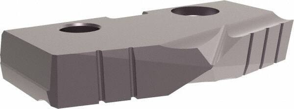 Allied Machine and Engineering - 39mm Diam x 1/4" Thick, Seat Code 3, 150° Included Angle Spade Drill Insert - TiAlN Coated, Cobalt, Grade Super Cobalt, Series T-A - Apex Tool & Supply