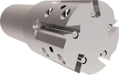 Allied Machine and Engineering - 1.755 (Straight), 1.888 (Tapered)" Cut Diam, 1-1/4" Shank Diam, Internal/External Indexable Thread Mill - Multiple Insert Styles, 38.1mm Insert Size, Toolholder Style THP, 4 1/2" OAL - Apex Tool & Supply