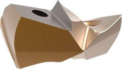 Allied Machine and Engineering - 1-1/64" Diam, Seat Code 24, 140° Included Angle Spade Drill Insert - AM300 Coated, Carbide, Grade K35, Series GEN3SYS XT - Apex Tool & Supply