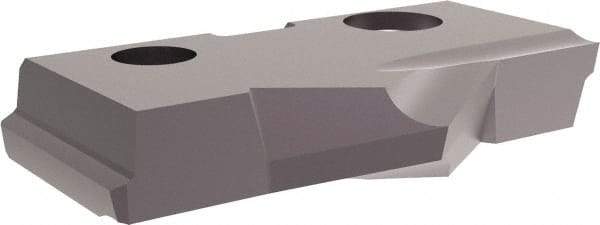 Allied Machine and Engineering - 39mm Diam x 1/4" Thick, Seat Code 3, 90° Included Angle Spade Drill Insert - TiAlN Coated, Cobalt, Grade Super Cobalt, Series T-A - Apex Tool & Supply
