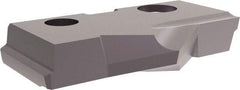 Allied Machine and Engineering - 39mm Diam x 1/4" Thick, Seat Code 3, 90° Included Angle Spade Drill Insert - TiAlN Coated, Cobalt, Grade Super Cobalt, Series T-A - Apex Tool & Supply
