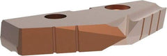Allied Machine and Engineering - 45.64mm Diam x 1/4" Thick, Seat Code 3, 132° Included Angle Spade Drill Insert - AM200 Coated, Cobalt, Grade Super Cobalt, Series GEN2 T-A - Apex Tool & Supply