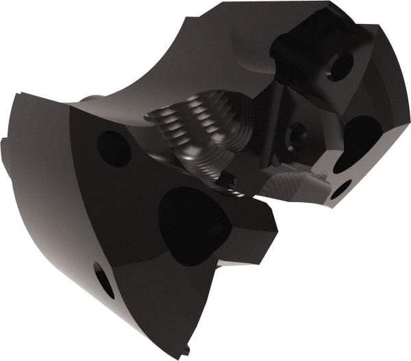 Allied Machine and Engineering - Series APX 38, 42.86mm Max Diam Pilot Insert Drill Head - GEN3SYS 18 Pilot Drill, 3/4" Pilot Drill Diam, 2 Nonpilot Inserts - Apex Tool & Supply