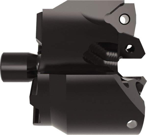 Allied Machine and Engineering - Series APX 38, 43.66mm Max Diam Pilot Insert Drill Head - GEN3SYS 20 Pilot Drill, 13/16" Pilot Drill Diam, 2 Nonpilot Inserts - Apex Tool & Supply