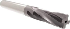 Allied Machine and Engineering - 7/16-20 UN, 0.335" Cutting Diam, 4 Flute, Solid Carbide Helical Flute Thread Mill - Internal/External Thread, 7/8" LOC, 3" OAL, 3/8" Shank Diam - Apex Tool & Supply