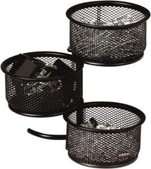 Rolodex - Black Desk Top Organizer - Mesh Metal - Apex Tool & Supply