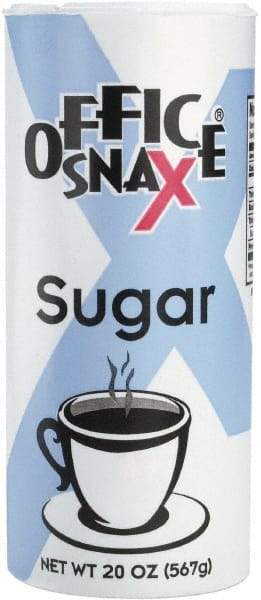 Office Snax - Granulated Fine Sugar - 20 Ounce Granulated Fine Sugar - Apex Tool & Supply