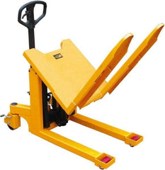 Vestil - 2,200 Lb Load Limit, Manual Portable Tilting Table - 90° Tilting Angle, 3-1/2' Low Height - Apex Tool & Supply
