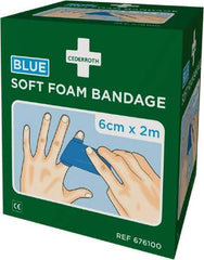 Medique - 2-3/8" Long x 78-3/8" Wide, General Purpose Self-Adhesive Bandage - Foam Bandage - Apex Tool & Supply