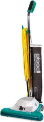 Bissell - Single Motor Bagless Upright Vacuum Cleaner - 16" Cleaning Width, 7.25" Amps, Ergonomically Looped Handle, Green & Black - Apex Tool & Supply