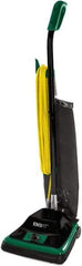 Bissell - Single Motor Bagless Upright Vacuum Cleaner - 12" Cleaning Width, 7.25" Amps, Tubular Handle, Green & Black - Apex Tool & Supply