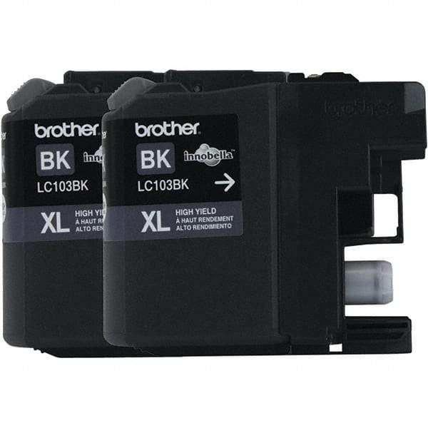 Brother - Black Ink Cartridge - Use with Brother DCP-J152W, MFC-J245, J285DW, J4310DW, J4410DW, J450DW, J4510DW, J4610DW, J470DW, J4710DW, J475DW, J650DW, J6520DW, J6720DW, J6920DW, J870DW, J875DW - Apex Tool & Supply