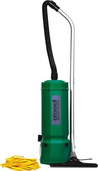Bissell - Backpack Vacuum Cleaner - 120 Volts, 1.5 hp, 10.2 Amps, 1,175 Watts, 10.5 Lb - Apex Tool & Supply