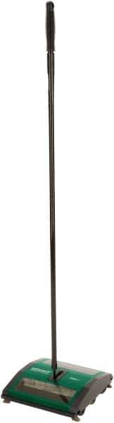 Bissell - 7-1/2" Sweeping Width, Dual Rubber Roter Walk Behind Sweeper - Manual Push - Apex Tool & Supply