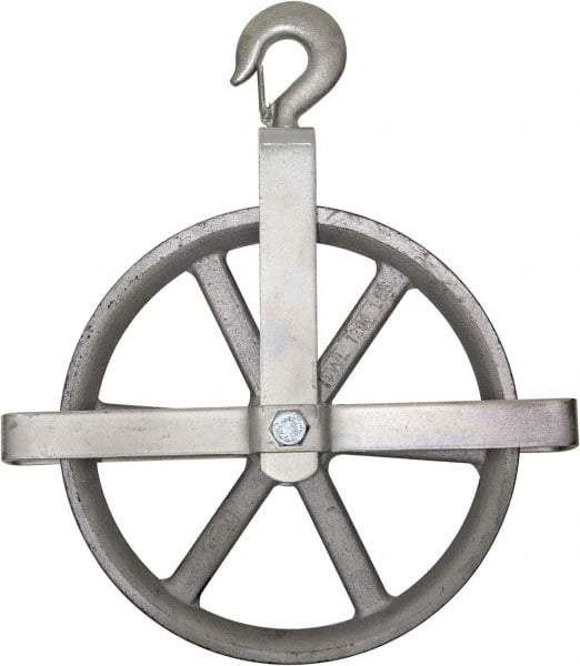 Value Collection - Blocks & Pulleys Type: Swivel Hook Block Rope Type: Fibrous - Apex Tool & Supply