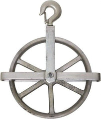 Value Collection - Blocks & Pulleys Type: Swivel Hook Block Rope Type: Fibrous - Apex Tool & Supply