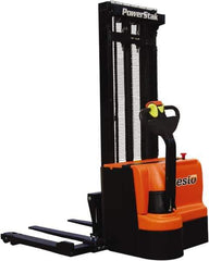 Presto Lifts - 2,200 Lb Capacity, 150" Lift Height, Battery Operated Power Stocker Lift - Apex Tool & Supply