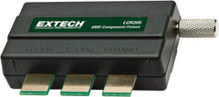 Extech - Black Electrical Test Equipment Component Fixture - Use with LCR200 LCR Meters - Apex Tool & Supply