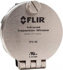FLIR - 50mm (1.97\x94) Diam, Infrared Viewing Window - 2mm (0.08") Thickness, Use with Thermal Imagers - Apex Tool & Supply