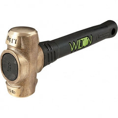 Wilton - Non-Sparking Hammers Tool Type: Brass Hammer Head Material: Brass - Apex Tool & Supply