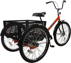 Worksman - Bicycles & Scooters Type: Industrial Tricycle Number of Wheels: 3 - Apex Tool & Supply