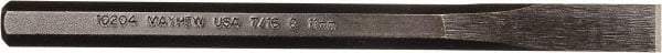 Mayhew - 6" OAL x 7/16" Blade Width Cold Chisel - Apex Tool & Supply