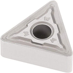 Seco - TNMX332 W-M3 Grade TP2501 Carbide Turning Insert - Al2O3 Finish, 60° Triangle, 3/8" Inscr Circle, 3/16" Thick, 1/32" Corner Radius - Apex Tool & Supply