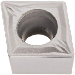 Seco - CCMT21.50.5 MF2 Grade TP2501 Carbide Turning Insert - Al2O3 Finish, 80° Diamond, 1/4" Inscr Circle, 3/32" Thick, 1/128" Corner Radius - Apex Tool & Supply