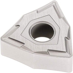 Seco - WNMG331 MF2 Grade TP2501 Carbide Turning Insert - Al2O3 Finish, 80° Trigon, 3/8" Inscr Circle, 3/16" Thick, 1/64" Corner Radius - Apex Tool & Supply