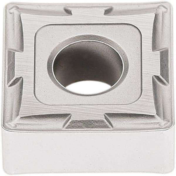 Seco - SNMG433 MF2 Grade TP1501 Carbide Turning Insert - Al2O3 Finish, 90° Square, 1/2" Inscr Circle, 3/16" Thick, 3/64" Corner Radius - Apex Tool & Supply