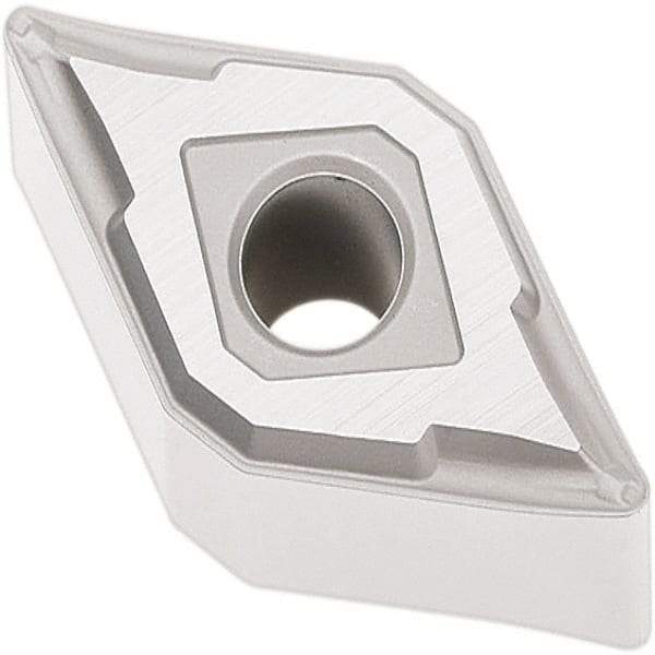 Seco - DNMG433 MF2 Grade TP2501 Carbide Turning Insert - Al2O3 Finish, 55° Diamond, 1/2" Inscr Circle, 3/16" Thick, 3/64" Corner Radius - Apex Tool & Supply