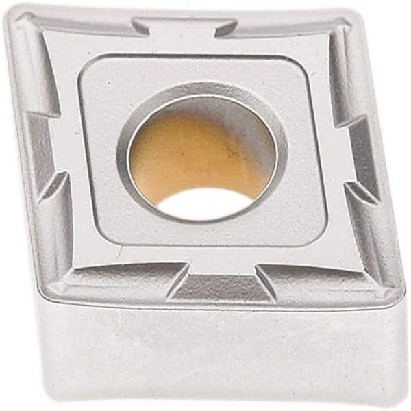 Seco - CNMG431 MF2 Grade TP0501 Carbide Turning Insert - Al2O3 Finish, 80° Diamond, 1/2" Inscr Circle, 3/16" Thick, 1/64" Corner Radius - Apex Tool & Supply