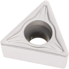 Seco - TCMT32.52 M5 Grade TP0501 Carbide Turning Insert - Al2O3 Finish, 60° Triangle, 3/8" Inscr Circle, 5/32" Thick, 1/32" Corner Radius - Apex Tool & Supply