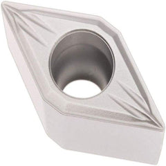 Seco - DCMT32.51 MF2 Grade TP0501 Carbide Turning Insert - Al2O3 Finish, 55° Diamond, 3/8" Inscr Circle, 5/32" Thick, 1/64" Corner Radius - Apex Tool & Supply