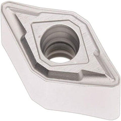 Seco - DNMX332 W-MF2 Grade TP2501 Carbide Turning Insert - Al2O3 Finish, 55° Diamond, 3/8" Inscr Circle, 3/16" Thick, 1/32" Corner Radius - Apex Tool & Supply