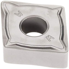 Seco - CNMG432 W-MF2 Grade TP1501 Carbide Turning Insert - Al2O3 Finish, 80° Diamond, 1/2" Inscr Circle, 3/16" Thick, 1/32" Corner Radius - Apex Tool & Supply